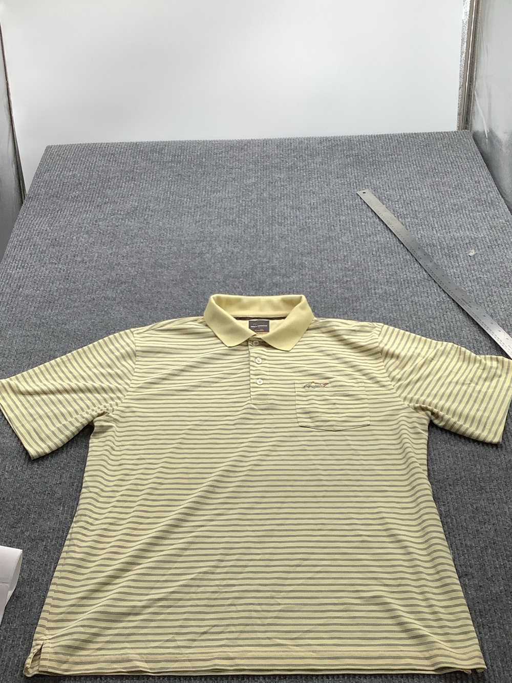 Polo by Ralph Lauren Pale Yellow Striped Polo